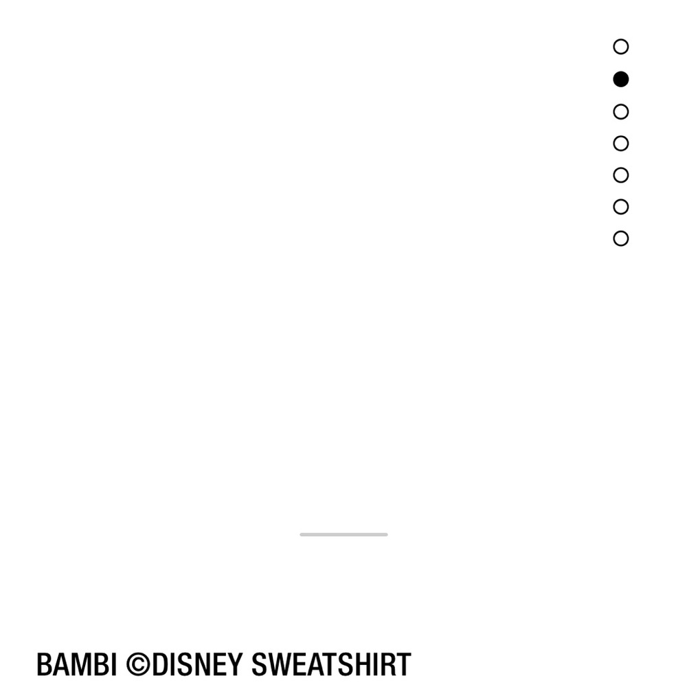 Zara Bambi Disney sweatshirt - Picture 6 of 11